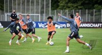 Fussball Training Deutsche Nationalmannschaft in Stuttgart