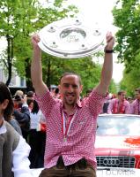 Fussball 1. Bundesliga : Deutscher Meister 09/10 FC Bayern Muenchen