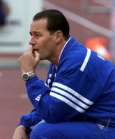 Fussball  1. Bundesliga  2000/2001: ENTTAEUSCHUNG, Trainer Huub Stevens (FC Schalke 04)
