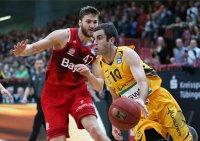 Basketball 1. Bundesliga 16/17 Hauptrunde: Walter Tigers Tuebingen - FC Bayern Muenchen