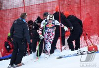 Ski Alpin Kitzbuehel 2016 Abfahrt Sturz Hannes Reichelt (AUT)