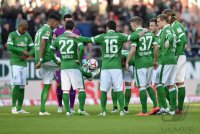 Fussball, 1. Bundesliga  Saison 2014/2015: Werder Bremen - Bayer 04 Leverkusen
