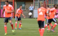 Fussball 1. Bundesliga 12/13: Training beim FC Bayern Muenchen