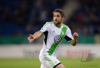 Fussball DFB Pokal Viertelfinale 13/14: Ricardo Rodriguez (VfL Wolfsburg)