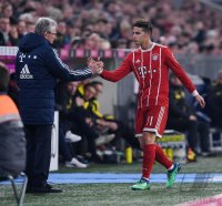 Fussball  1.Bundesliga   Saison 17/18: FC Bayern Muenchen - Borussia Dortmund