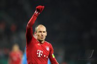 Fussball DFB Pokal 11/12 : Arjen Robben (FC Bayern Muenchen)