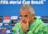 FUSSBALL WM 2014  Achtelfinale PK; Trainer Algerien Vahid Halilhodzic (Bosnien-Herzegowina)