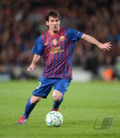 FUSSBALL INTERNATIONAL  CHL HALBFINALE 11/12: Lionel Messi (Barca)