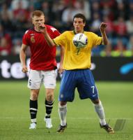 Fussball International Testspiel Norwegen - Brasilien