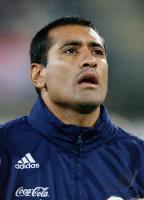 Fussball WM  2010  Qualifikation:  Da Silva Barrios  (Paraguay)