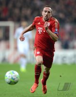 FUSSBALL INTERNATIONAL  CHL HALBFFINALE 11/12:  Franck Ribery (FC Bayern Muenchen)