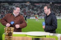 Fussball DFB Pokal2008/2009:  ARD Moderator WaldemarHartmann