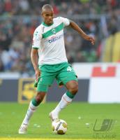 FUSSBALL 1. BUNDESLIGA: Bremen, NALDO Einzelaktion