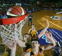 Basketball 1. Bundesliga EnBW Ludwigsburg  - Walter Tigers Tuebingen