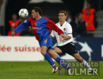 FUSSBALL CHL   FC Basel - FC Valencia    Spielszene