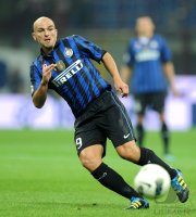 FUSSBALL SERIE A:  Esteban Cambiasso (Inter Mailand)