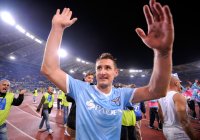 FUSSBALL SERIE A:  Miroslav Klose (Lazio Rom)