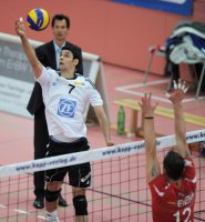 Volleyball 1. Bundesliga   Saison 2010/2011 ENBW TV Rottenburg -  VfB Friedrichshafen