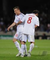 FUSSBALL  International CHL 09/10:  JUBEL OLIC (FC Bayern  Muenchen)