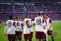 Fussball 1. Bundesliga Saison 19/20: JUBEL Leon Goretzka (FC Bayern Muenchen)