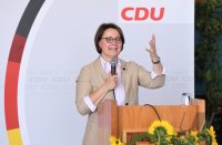 Politik, Wahlkampf CDU; Bundesministerin fuer Ernaehrung und Landwirtschaft Julia Kloeckner