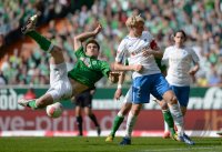 Fussball, 1. Bundesliga Saison 2012/2013: SV Werder Bremen - TSG 1899 Hoffenheim