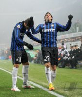 FUSSBALL International SERIE A 2011/2012:  JUBEL Diego Milito (Inter Mailand)
