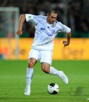 Fussball DFB Pokal : Edu (FC Schalke 04)