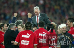 FUSSBALL  Quali Euro  2004 JUBEL Schweiz