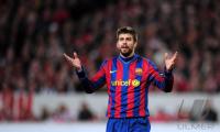 FUSSBALL  International CHL 09/10 : Gerard Pique Bernabeu (Barca)