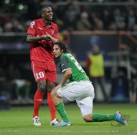 Fussball Champions League  Saison 2010/2011: SV Werder Bremen - FC Twente Enschede