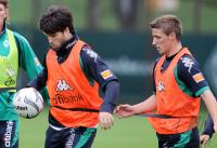 FUSSBALL 1. BUNDESLIGA: Training SV Werder Bremen am 26.08.2008