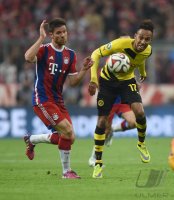 Fussball DFB Pokal Halbfinale 14/15: FC Bayern Muenchen - Borussia Dortmund