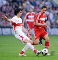 Fussball  1. Bundesliga  07/08  FC Bayern Muenchen - VfB Stuttgart