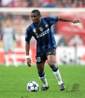 Fussball CHL  Saison 2010/2011: Samuel Eto'o , Eto (Inter Mailand)