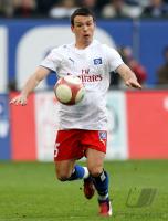 Fussball 1. Bundesliga: Hamburg, TROCHOWSKI Einzelaktion