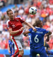 Fussball International Europameisterschaft 2016: Island - Oesterreich