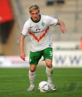 Fussball Testspiel, Saison 2011/2012: SV Werder Bremen, TRINKS am Ball