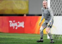 FUSSBALL  Olympia 2008   Viertelfinale  Frauen   Schweden - Deutschland