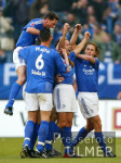 Fussball 1. Bundesliga: Schalke - Dortmund,  JUBEL Schalke