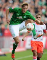 Fussball 1. Bundesliga Saison 12/13: Werder Bremen - FC Bayern Muenchen