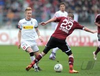 Fussball 1. Bundesliga, Saison 2011/2012:  1. FC Nuernberg - Borussia Moenchengladbach
