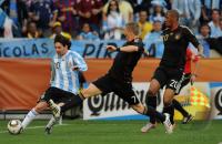 FUSSBALL WM 2010, VIERTELFINALE: ARGENTINIEN - DEUTSCHLAND