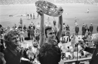 Fussball 1. Bundesliga Saison 1971/1972: FC Bayern Muenchen - Schalke 04