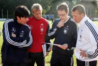 Fitnesstest der Nationalmannschaft in Hamburg