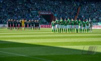 Fussball, 1. Bundesliga  Saison 2014/2015: SV Werder Bremen - Hamburger SV