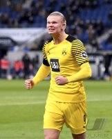 Fussball 1. Bundesliga Saison 21/22: TSG 1899 Hoffenheim - Borussia Dortmund