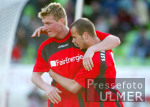 Fussball 2. Bundesliga: Reutlingen - Oberhausen, jubel