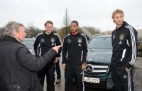 Fussball/ GES/  DFB Team im Mercedes-Benz Werk Bremen, 27.02.2012