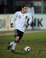 FUSSBALL LAENDERSPIEL U20: Deutschland, JUNG Einzelaktion